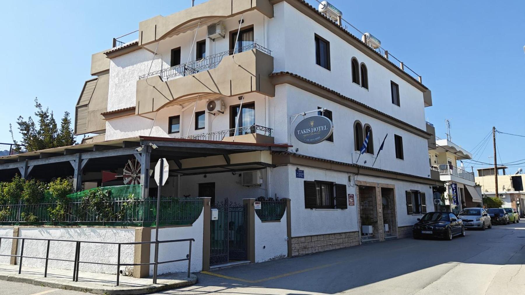 Takis Hotel Apartments Ialysos (Rhodes) Exterior foto